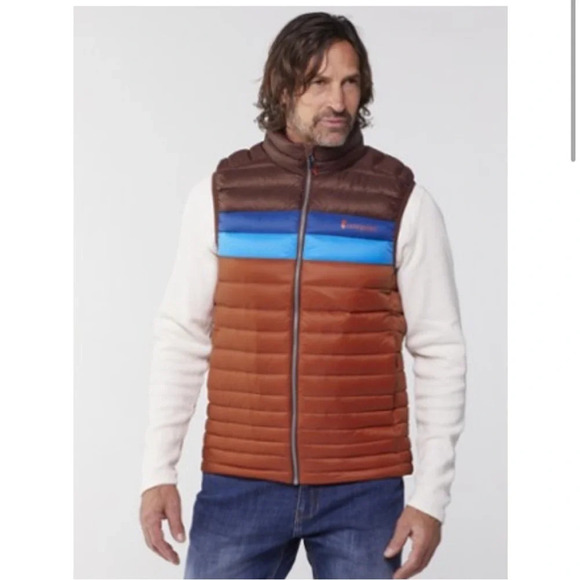 Cotopaxi Men’s Small Fuego Down Insulated Puffer Vest NWT Chestnut Spice Brown - Picture 7 of 16